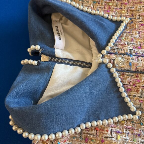 Ladies Who Lunch Romper by Sante Grace - bespoke fashion! - Picture 5 of 8